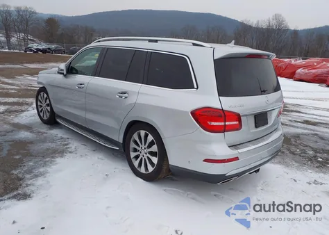 2017 Mercedes-Benz Gls 450 4Matic z USA, uszkodzony, nr VIN 4JGDF6EE4HA889586